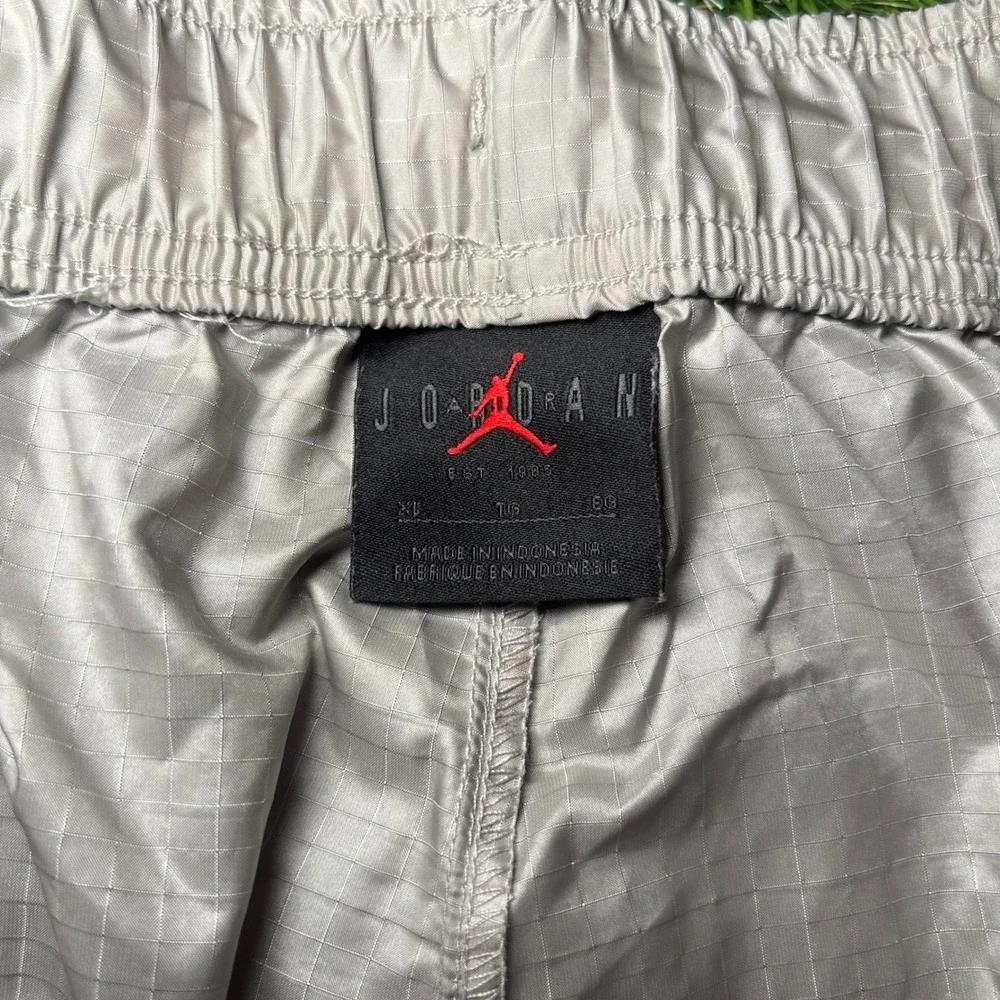 Jordan 23 Engineered Metallic Silver Ripstop Mesh Shorts DM1406-012 Mens XL